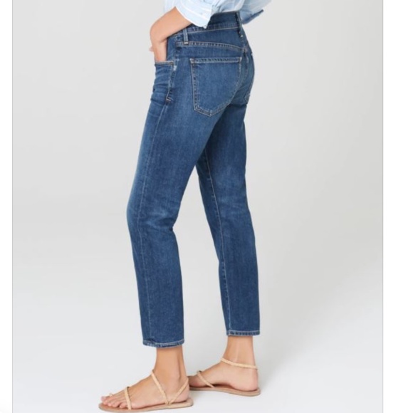 Citizens of Humanity Elsa Mid Rise Slim Fit Crop - New Moon Size 29 - Picture 3 of 15